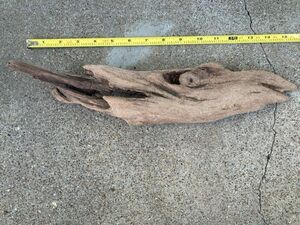 Ohio River Driftwood 15.5"x3"x3"